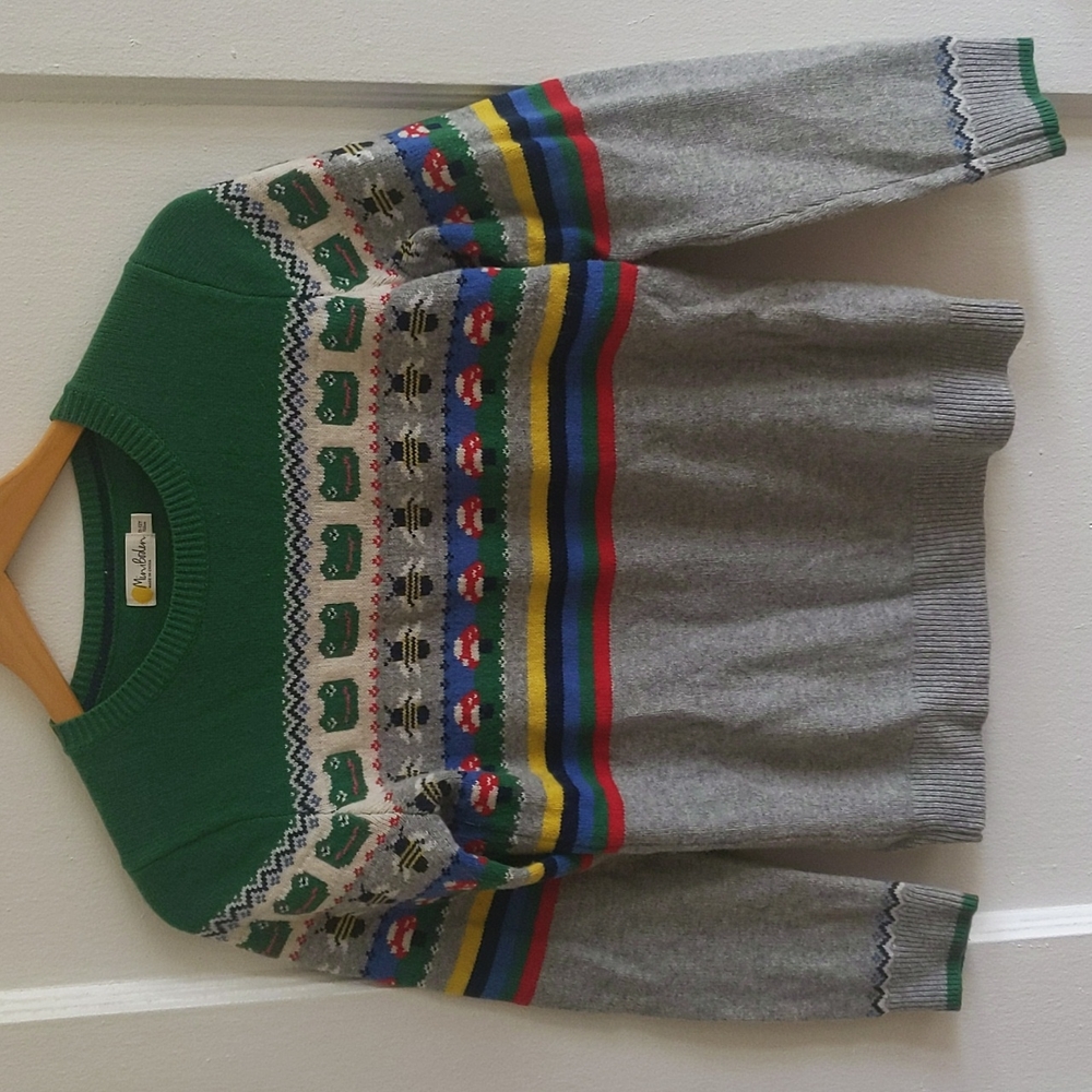 Fun playful colorful fair Ilse sweater